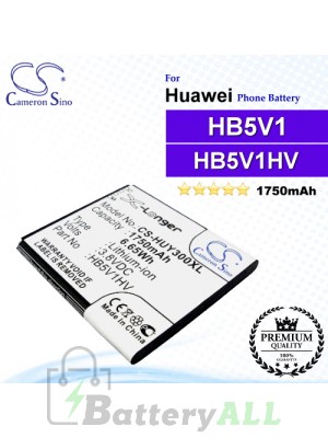 CS-HUY300XL For Huawei Phone Battery Model HB5V1 / HB5V1HV