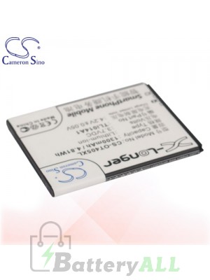 CS Battery for Alcatel OT-4037X / OT-5017A / OT-5017E / OT-5020 Battery PHO-OT405XL