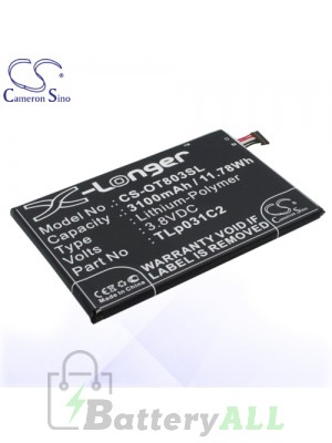 CS Battery for Alcatel M812C / OT-8030 / OT-8030B / OT-8030Y Battery PHO-OT803SL