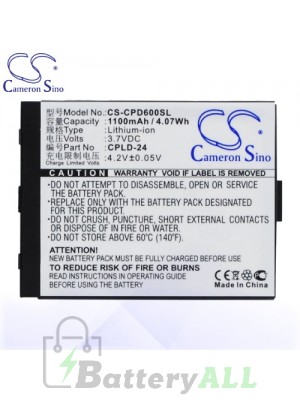 CS Battery for Coolpad CPLD-24 / Coolpad Reliance 2938 / D60 Battery PHO-CPD600SL