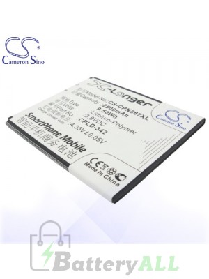 CS Battery for Coolpad CPLD-342 / Coolpad 8670 / Note Battery PHO-CPN867XL