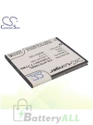 CS Battery for IHTC nfobar A02 / HTC HTX21UAA / HTC OPCV220 Battery PHO-HTE100XL