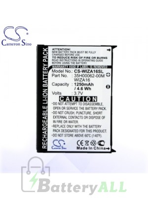 CS Battery for Dopod HTC WIZA16 / Dopod 838 / D500 / D600 / E806C Battery PHO-WIZA16SL