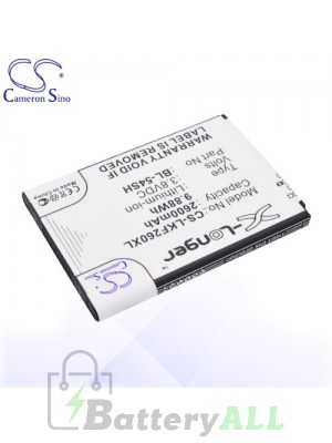 CS Battery for LG Bello 2 II / D331 / D373 / D405N / D410 / US780 Battery PHO-LKF260XL