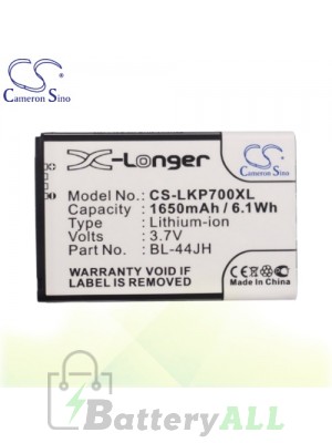 CS Battery for LG VS415PP / Venice LG730 / VS415 / Wine Smart Jazz Battery PHO-LKP700XL