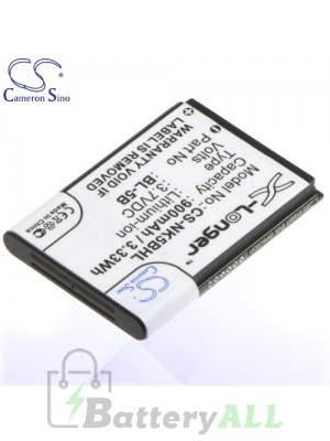 CS Battery for Nokia 5140i / 5200 / 5300 / 5500 / 6020 / 6021 / 6060 Battery PHO-NK5BHL