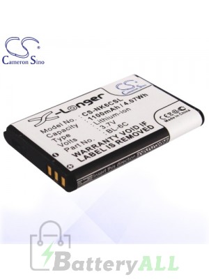 CS Battery for Nokia BL-6C / Nokia 2115i / 2116 / 2116i / 2125 Battery PHO-NK6CSL