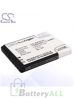 CS Battery for Nokia BL-6F / Nokia N78 / N79 / N95 8GB Battery PHO-NK6FSL