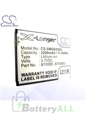 CS Battery for Samsung Galaxy Mega SGH-I527 / Galaxy Mega SGH-M819N Battery PHO-SMG630XL