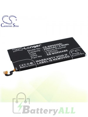 CS Battery for Samsung SM-G920W8 / SM-G920X / Zero F Battery PHO-SMG920SL