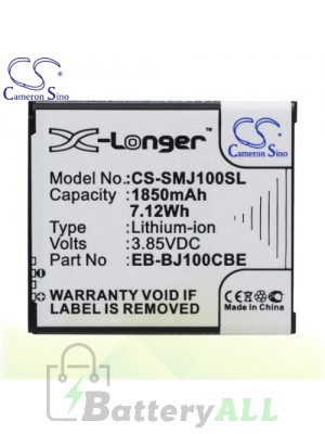 CS Battery for Samsung SM-J100MU / SM-J100S / SM-J100V / SM-J100VPP Battery PHO-SMJ100SL