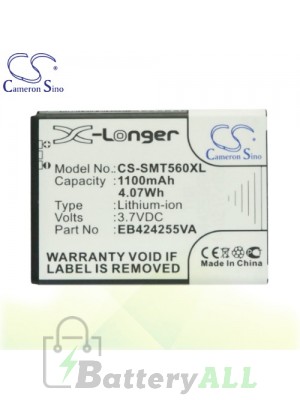 CS Battery for Samsung GT-S5222 / Highnote SPH-M630 / SCH-R390 Battery PHO-SMT560XL