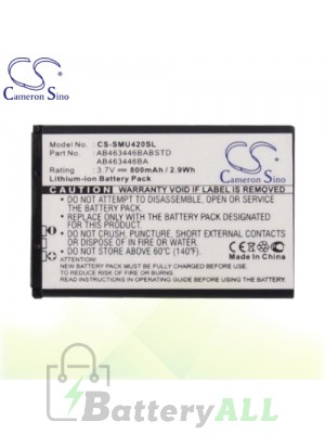 CS Battery for Samsung SCH-R300 / SCH-R310 / SCH-R311 / SCH-R330 Battery PHO-SMU420SL