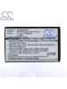 CS Battery for Samsung AB463651GZ / AB463651GZBSTD / SCH-U460 Battery PHO-SMU450SL