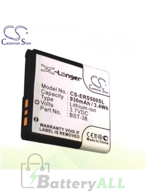 CS Battery for Sony Ericsson Xperia X10 X10a mini Pro / X10i mini Battery PHO-ERS500SL