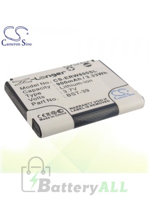 CS Battery for Sony Ericsson W380i / W580i / W600c / W600i / W700c Battery PHO-ERW800SL