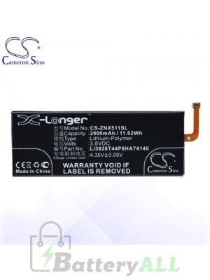 CS Battery for ZTE Li3829T44P6HA74140 / ZTE Nubia Z9 / NX508 Battery PHO-ZNX511SL