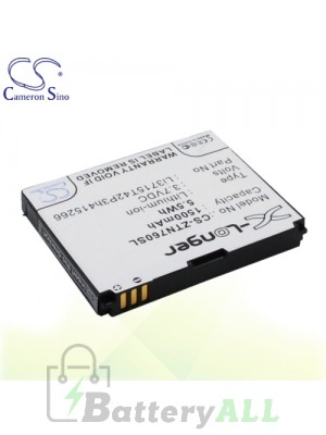 CS Battery for ZTE Z665C / Z900 / Z990 / Z990G Battery PHO-ZTN760SL