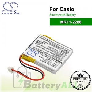 CS-PRT200SH For Casio Smartwatch Battery Model MR11-2286