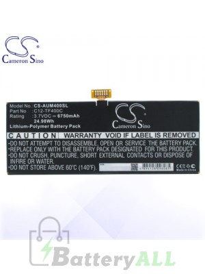 CS Battery for Asus C12-TF400C / Asus VivoTab Smart ME400C Battery TA-AUM400SL